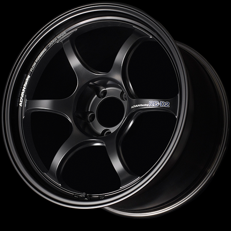 (set of 4) Advan RG-D2 for Truck Semi Gloss Black | 18x9" +0mm | 6x139.7mm Wheel