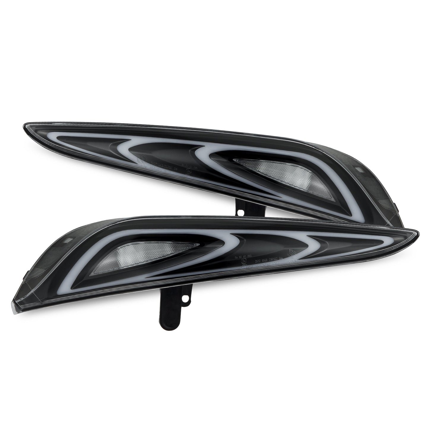 AlphaRex 20-25 Toyota Supra FT-1 Style LUXX-Series LED Tail Lights - Black