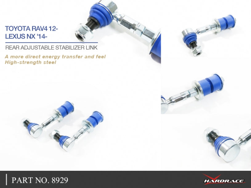 Hardrace Rear Adjustable Stabilizer Link Toyota RAV4 12- / Lexus NX 14