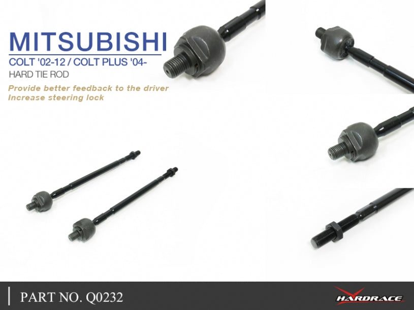 Hardrace Hard Tie Rod Mitsubishi Colt Z2xa/Z3xa 2002-2012/Mitsubishi Colt Plus Z2xw 2004-2013
