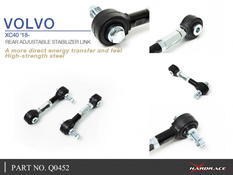 Hardrace Pillow Ball Rear Adjustable Stabilizer Link Volvo XC40 18