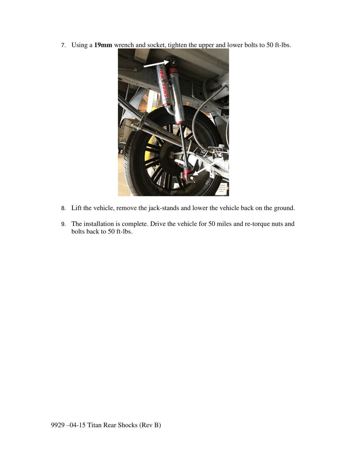 aFe Sway-A-Way 2.0in Rear Shock Kit 04-15 Nissan Titan