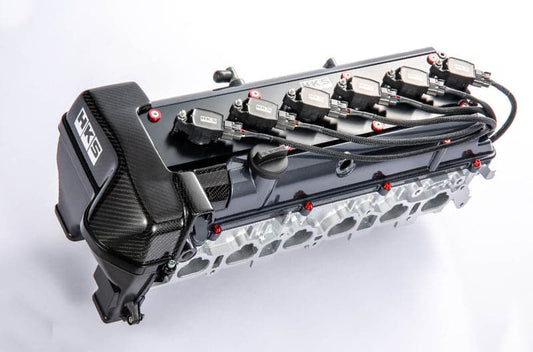 HKS Carbon Fiber Timing Belt Cover - Toyota Supra 2JZ-GTE VVT-I 99-02