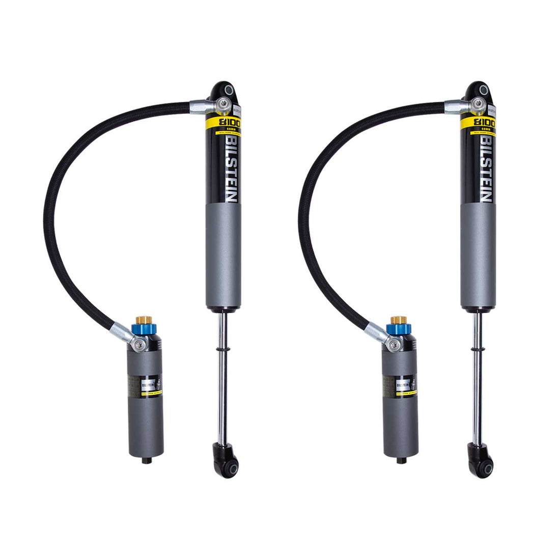 Bilstein B8 8100 Reservoir Shocks Rear Pair w/0-0.5" lift - 2015-2026 Ford F-150 4WD