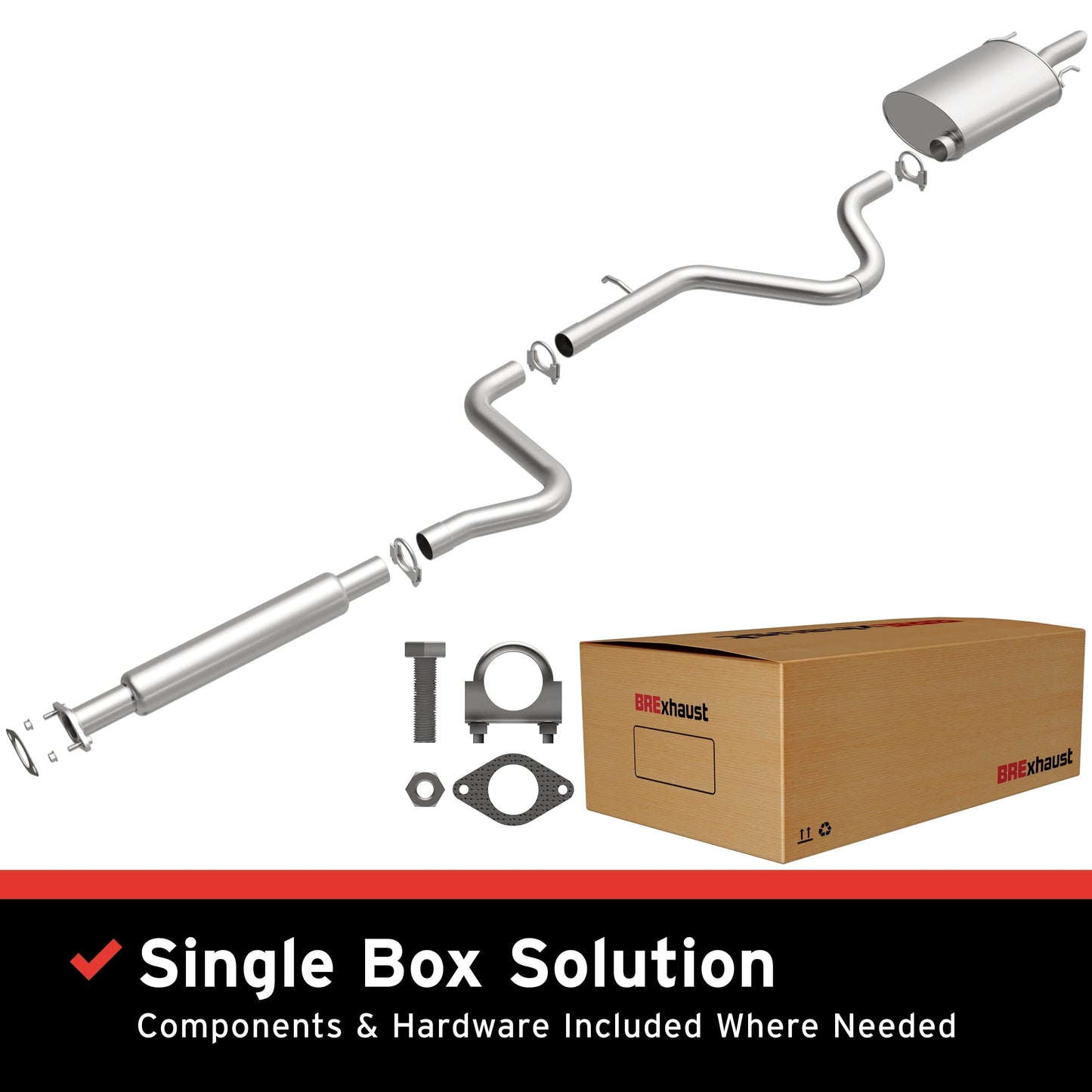 MagnaFlow BRE Exhaust Kit 06-11 Chevy Impala Monte Carlo 3.5L