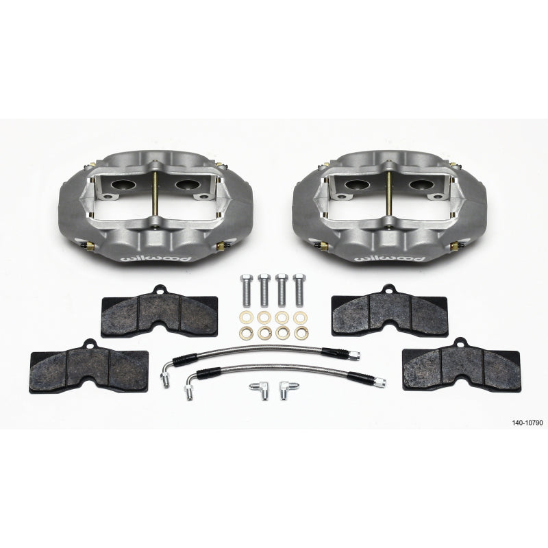 Wilwood D8-4 Rear Caliper Kit Clear Corvette C2 / C3 65-82