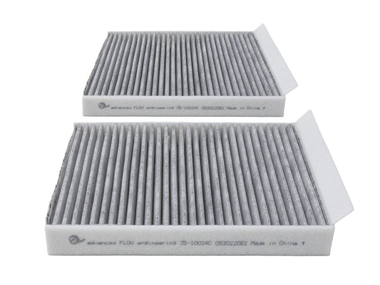 aFe POWER Carbon Cabin Air Filter (Pair) - BMW / 5 / 6 / 7 Series Models (09-19)