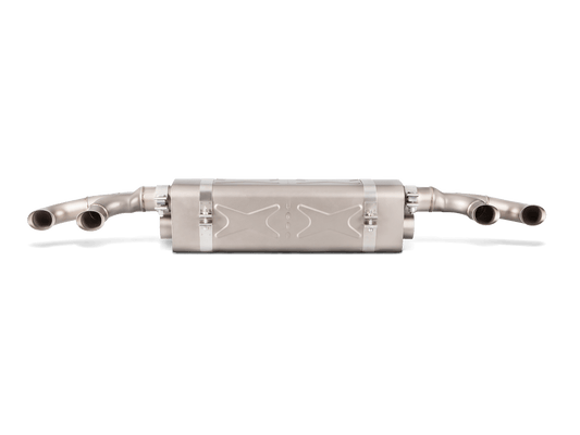 Akrapovic Slip-On Line Titanium Exhaust - 991.2 Turbo