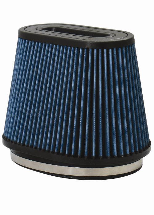 Injen AMSOIL Ea Nanofiber Dry Air Filter - 8 1/2 Oval Filter 9 1/2 Base / 6 1/4 Tall / 8 Top