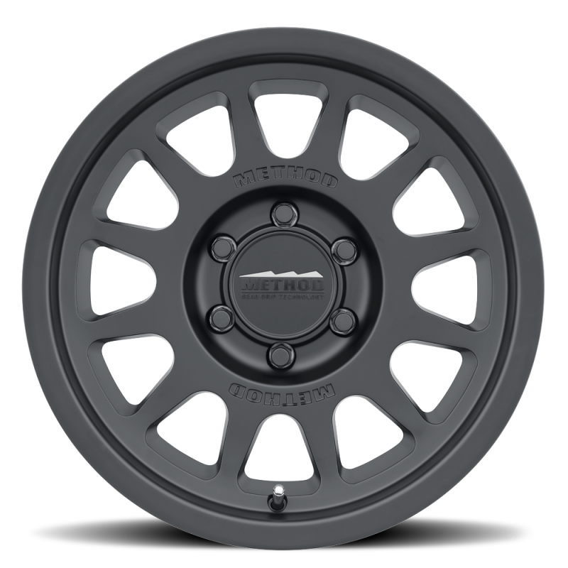 Method MR703 17x8.5 +25mm Offset 6x135 87mm CB Matte Black Wheel