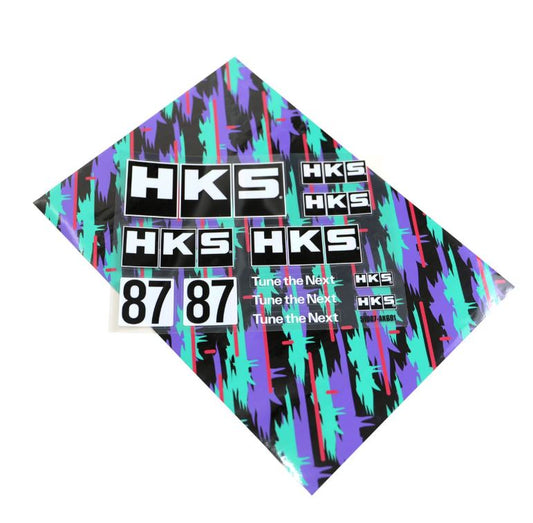 HKS Multi Sticker Sheet Oil Color - Size A4