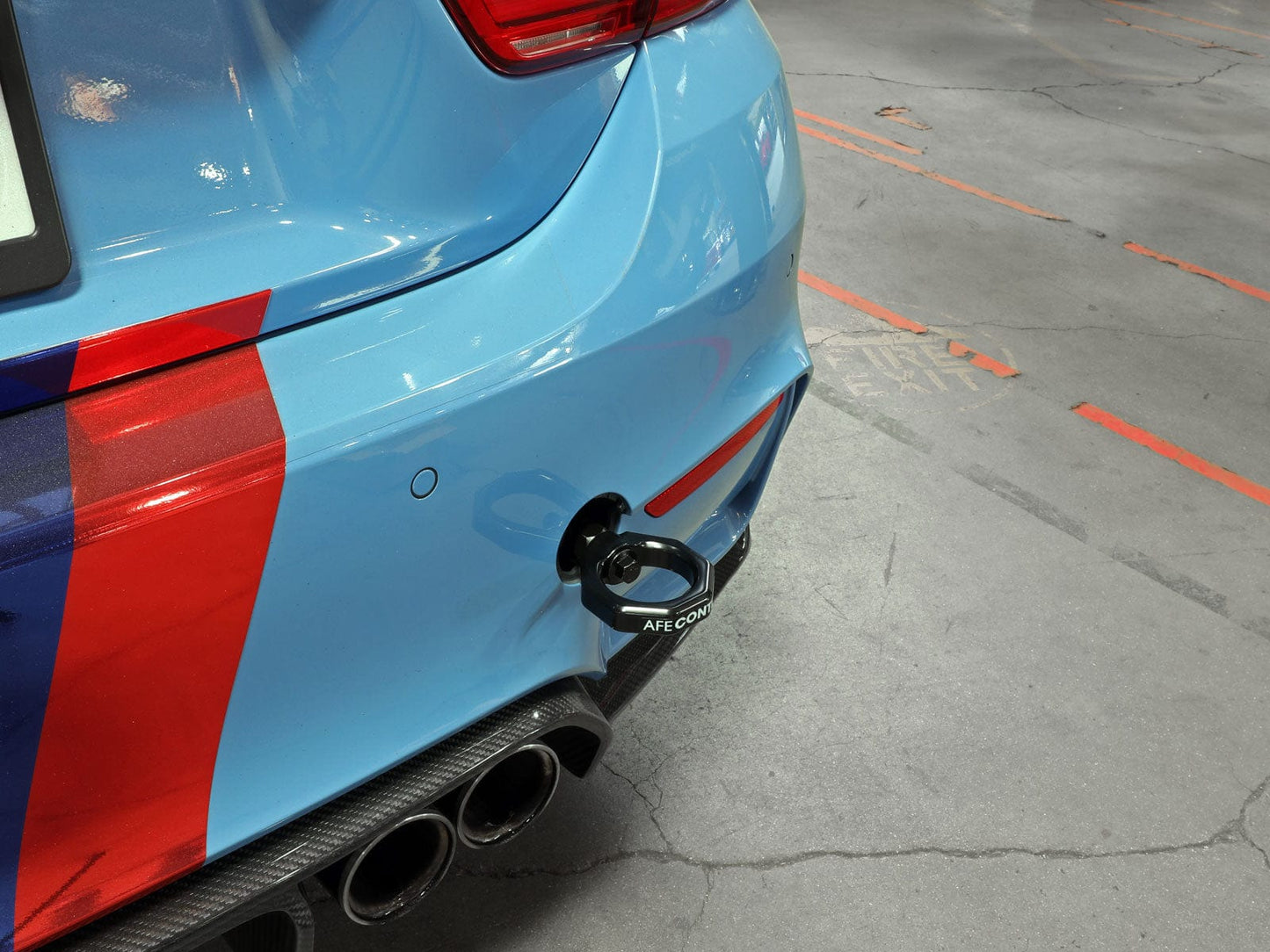 aFe Control Rear Tow Hook Black BMW F-Chassis 2/3/4/M