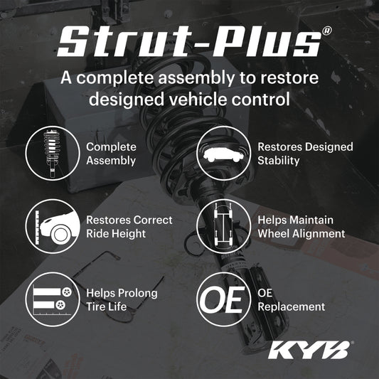 KYB Shocks & Struts Truck-Plus Front 11-18 Ram 1500 4WD All Cabs (Excl 14-18 Diesel)