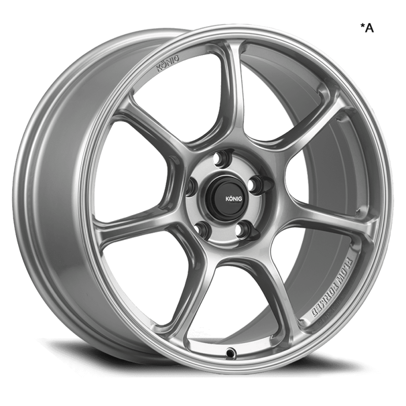 Konig Ultragram Titanium Metallic | 18x9.5" +35mm | 5x114.3mm Wheel