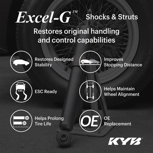 KYB Shocks & Struts Excel-G Rear TOYOTA Tacoma (2WD) 2005-10