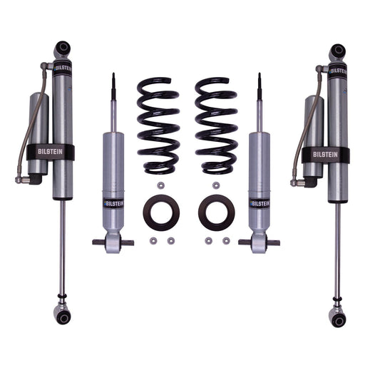 Bilstein 6112 Strut & Spring + Rear B8 5160 Reservoir Shocks Set w/0-1.85" lift - 2014-2018 Chevrolet Silverado 1500 4WD RWD V8 Crew Cab