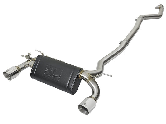 afe POWER MACH Force-Xp 304 SS Cat-Back Exhaust System - BMW 340i/340ix/ 3.0L