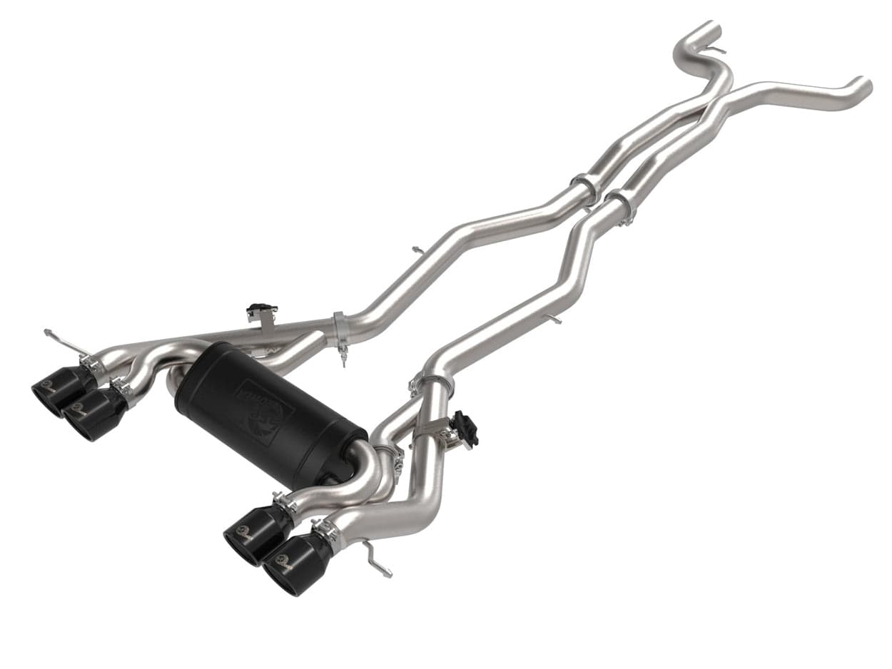 AFE Mach Force-XP 3" to 2-1/2" 304 Stainless Steel Cat-Back Exhaust - BMW / G8X / M3 / M4