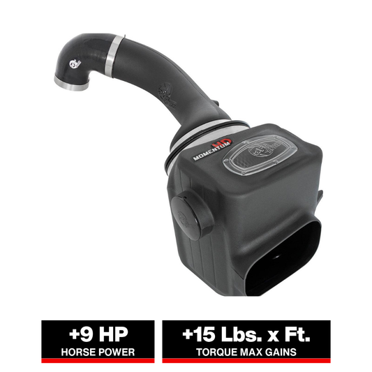 aFe 16-19 Nissan Titan XD V8 5.0L Momentum HD Cold Air Intake System w/ Pro DRY S Media
