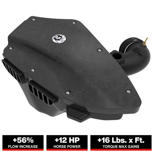 aFe MagnumForce Stage 2 Si Intake System P5R 06-11 BMW 3 Series E9x L6 3.0L Non-Turbo