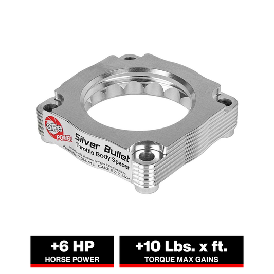 aFe Silver Bullet Throttle Body Spacer 12-15 BMW 328i (F30) L4-2.0L N20/N26