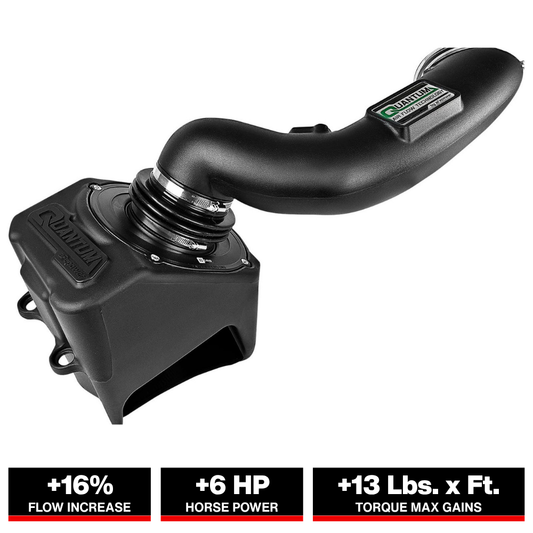 aFe Quantum Pro DRY S Cold Air Intake System 17-18 Ford PowerStroke V8 6.7L (td)