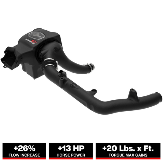 aFe Momentum GT Cold Air Intake System w/ Pro DRY S Filter Ford Bronco 2021 V6-2.7L (tt)