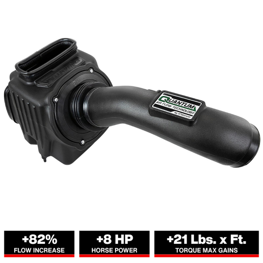 aFe Quantum Pro 5R Cold Air Intake System 17-18 GM/Chevy Duramax V6-6.6L L5P - Oiled