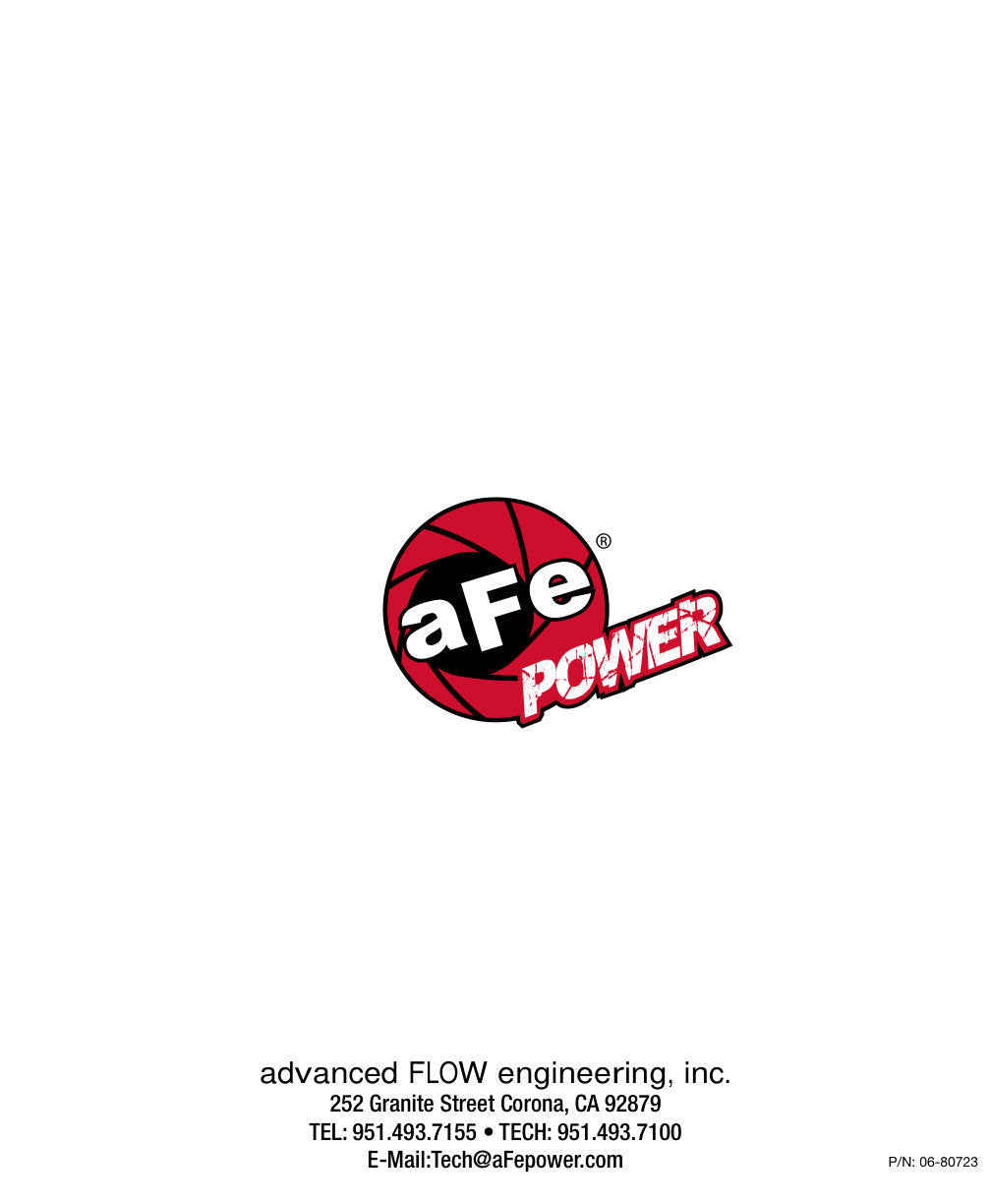 aFe Momentum Air Intake System PRO 5R w/ Extra Filter 2015 Dodge Challenger SRT Hellcat 6.2L (sc)