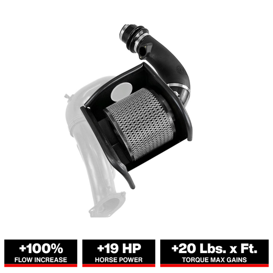 aFe Magnum FORCE Stage-2 Pro DRY S Cold Air Intake System 01-16 Nissan Patrol (Y61) I6 4.8L