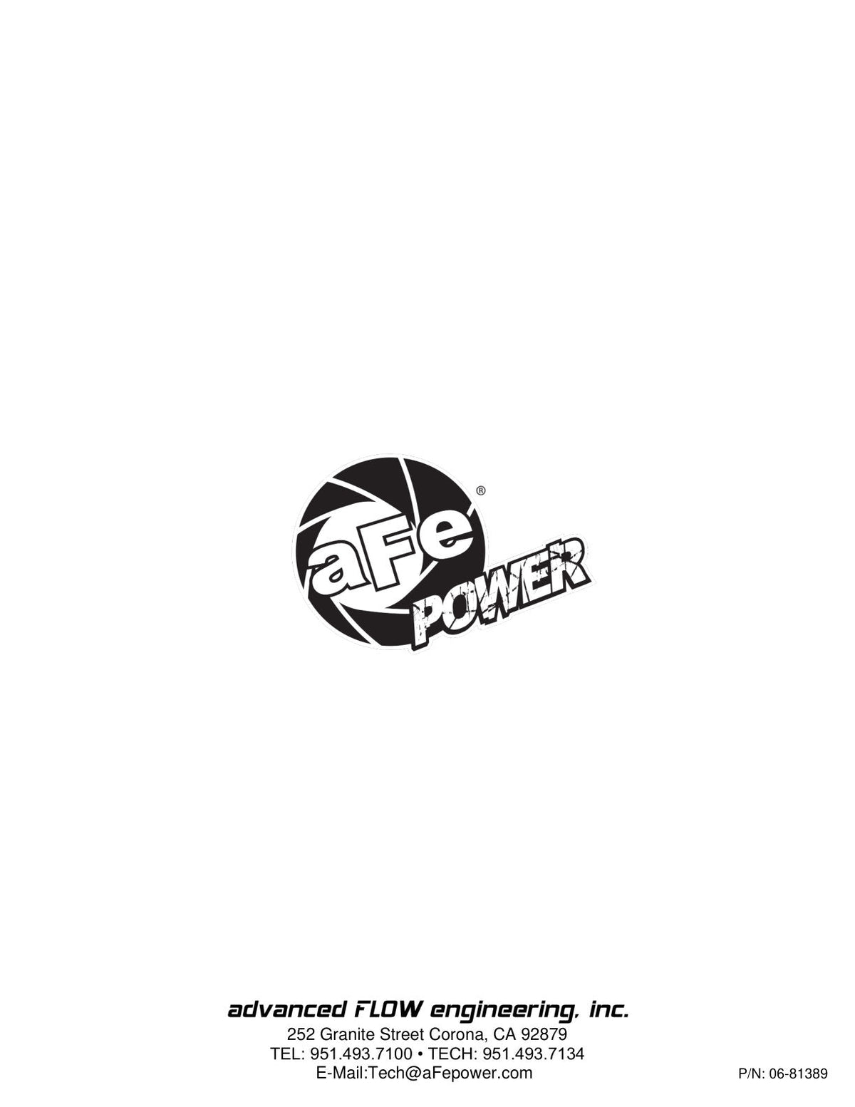aFe Super Stock Induction System Pro Dry S Media 15-17 Ford Mustang V8-5.0L