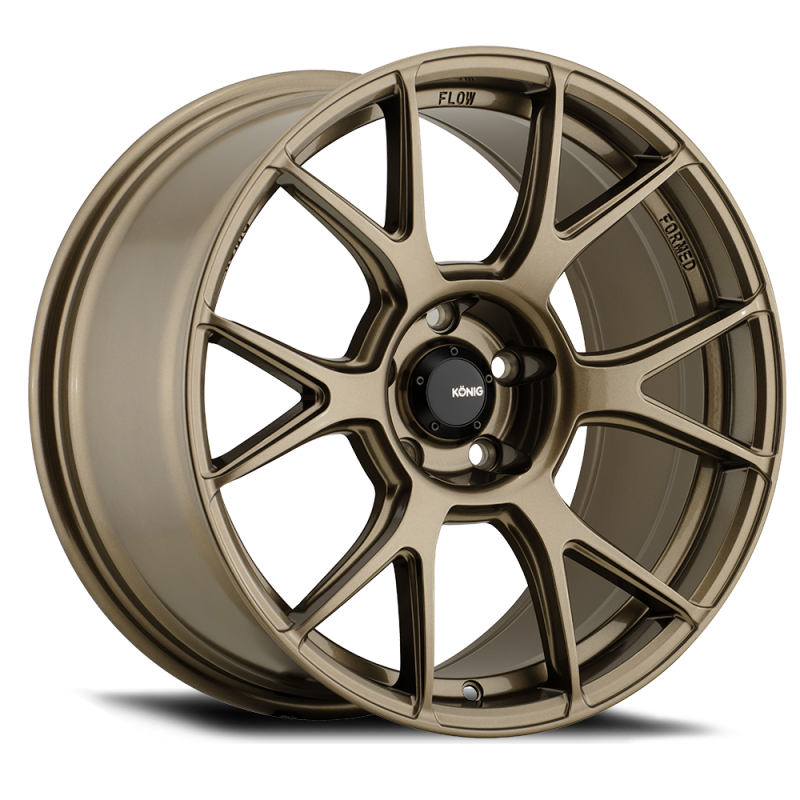 Konig Ampliform Gloss Bronze | 17x8" +40mm | 5x100mm Wheel
