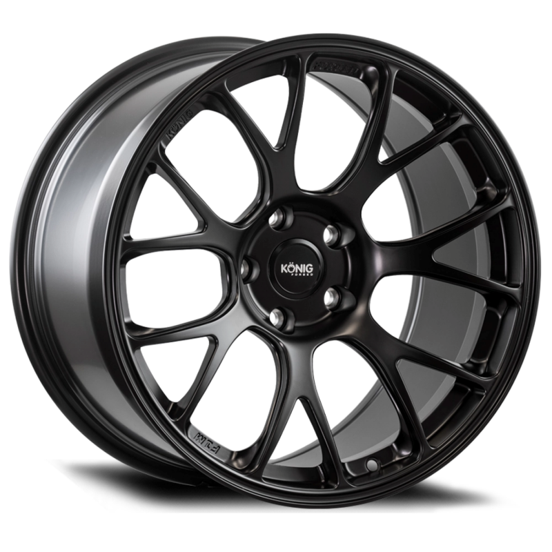 Konig F1M Satin Black | 18x9.5" +35mm | 5x114.3mm Wheel
