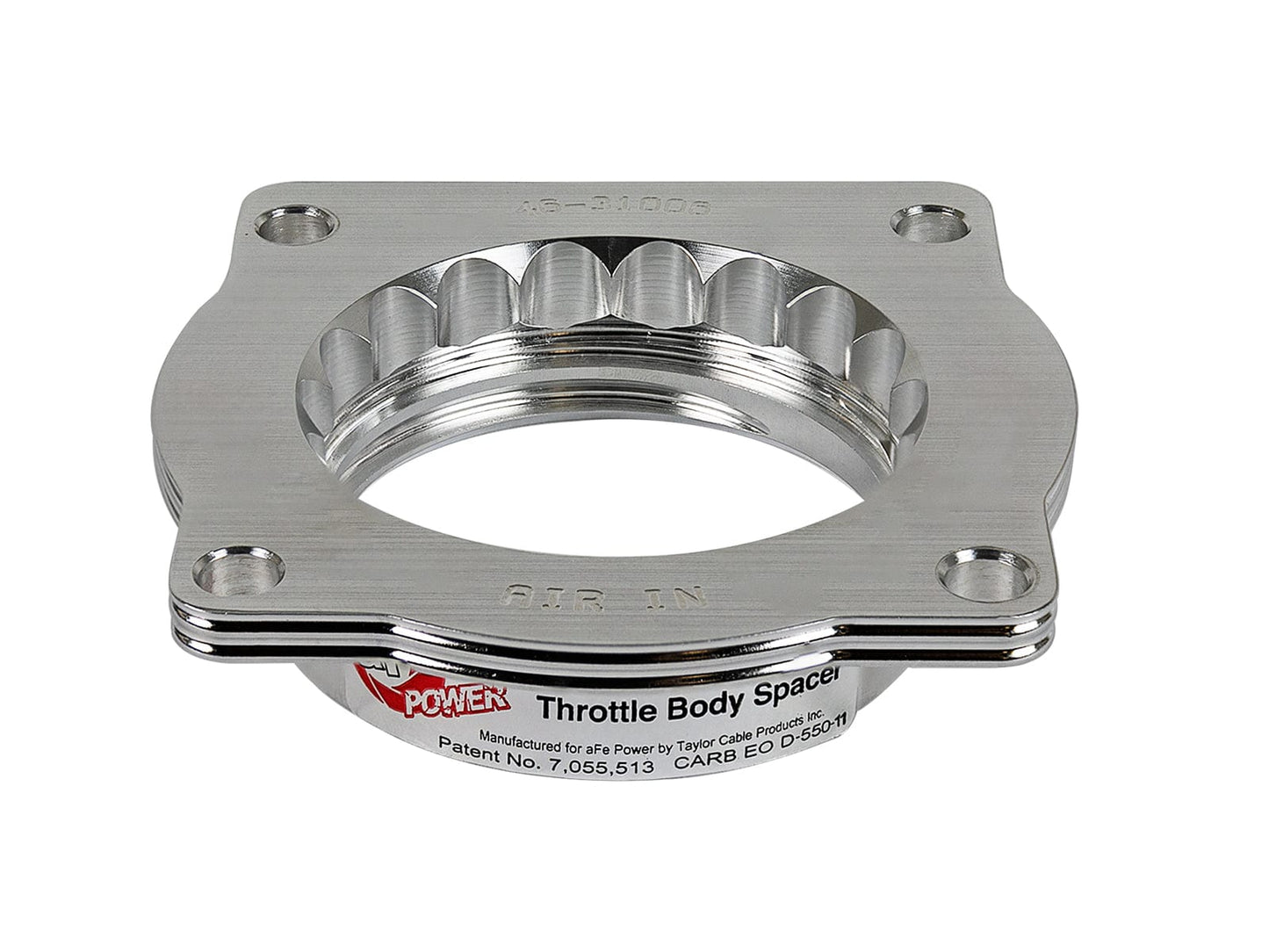aFe Silver Bullet Throttle Body Spacers TBS BMW 5 Series (E60) 06-10 V8-4.8L