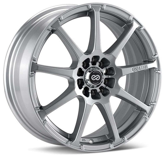 Enkei EDR9 17x7 4x100/108 38mm Offset 72.6 Bore Diameter Black Wheel