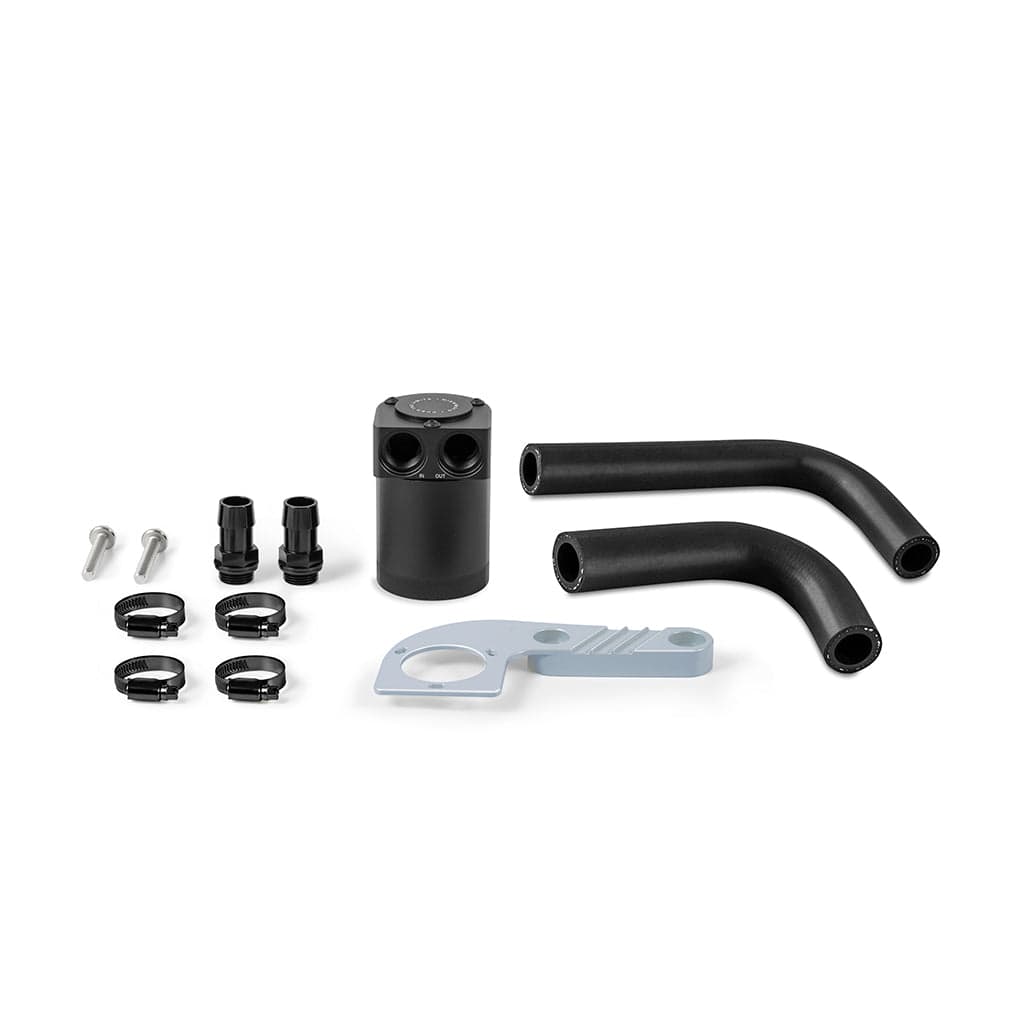 Mishimoto Baffled Oil Catch Can, fits BMW F8X M3/M4 2015-2020, Silverstone II Metallic