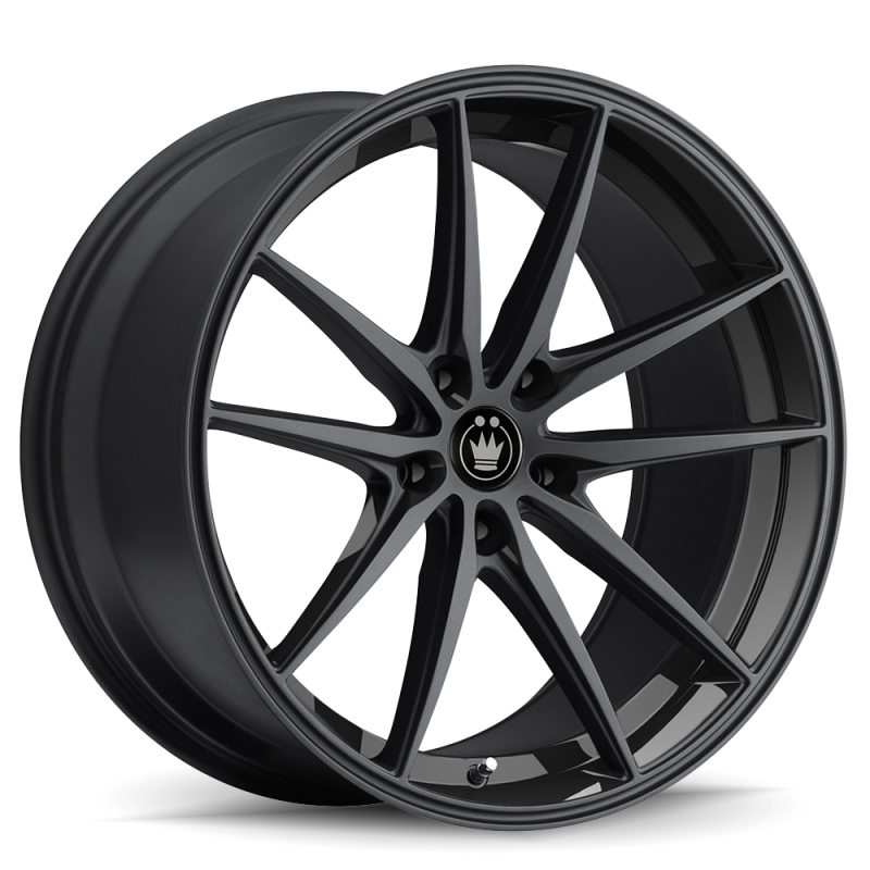 (set of 4) Konig Oversteer Gloss Black | 20x8.5" +35mm | 5x120mm Wheel