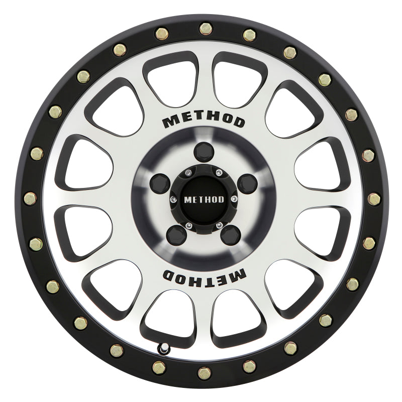 (set of 4) Method Wheels MR305 Machined - Matte Black Lip | 17x8.5" +0mm | 5x5mm Wheel