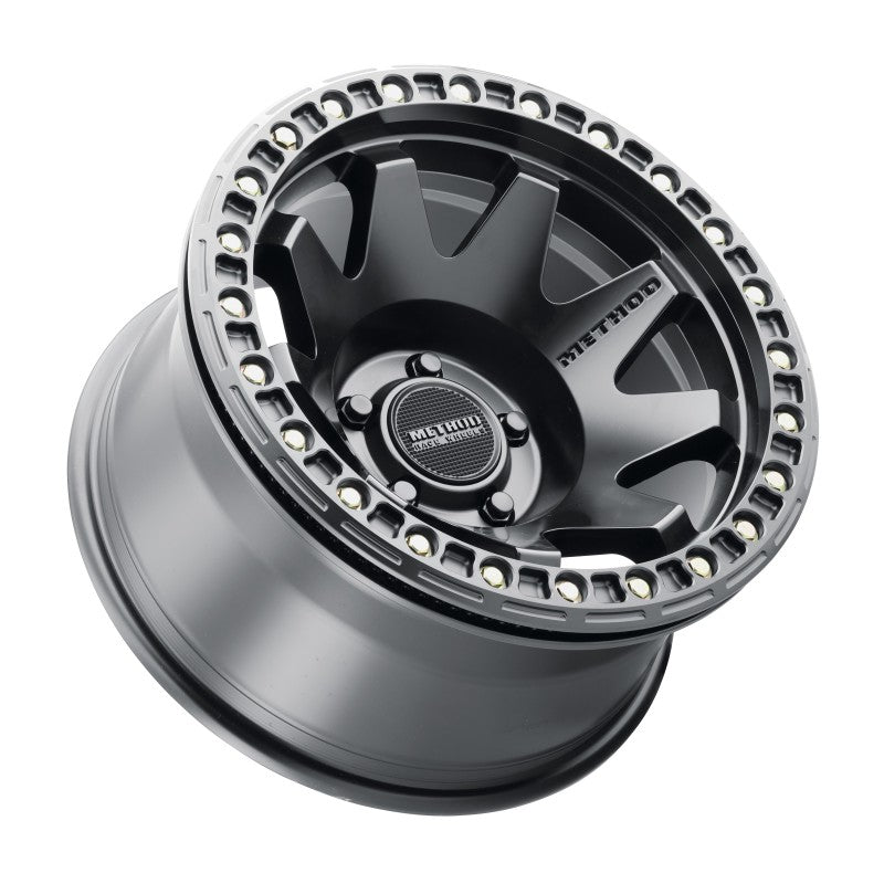 Method Wheels MR108 Matte Black | 17x9" -44mm | 5x5mm Wheel