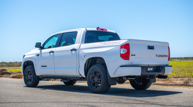 Borla 07-21 Toyota Tundra w/ Long Bed Cat-Back Touring SS Catback Exhaust w/ Black Chrome Tips
