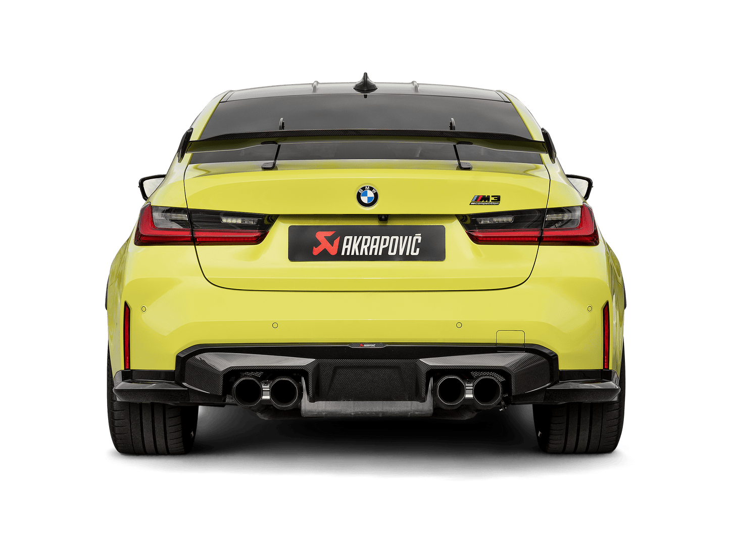 Akrapovic 2021+ BMW M3 (G80)/M4 (G82) Slip-On Line (Titanium) (Req. Tips)