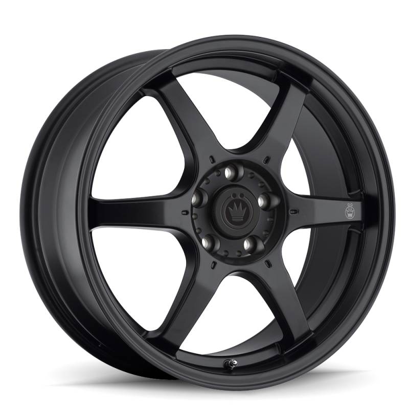 Konig Backbone Matte Black | 17x7.5" +35mm | 5x114.3mm Wheel