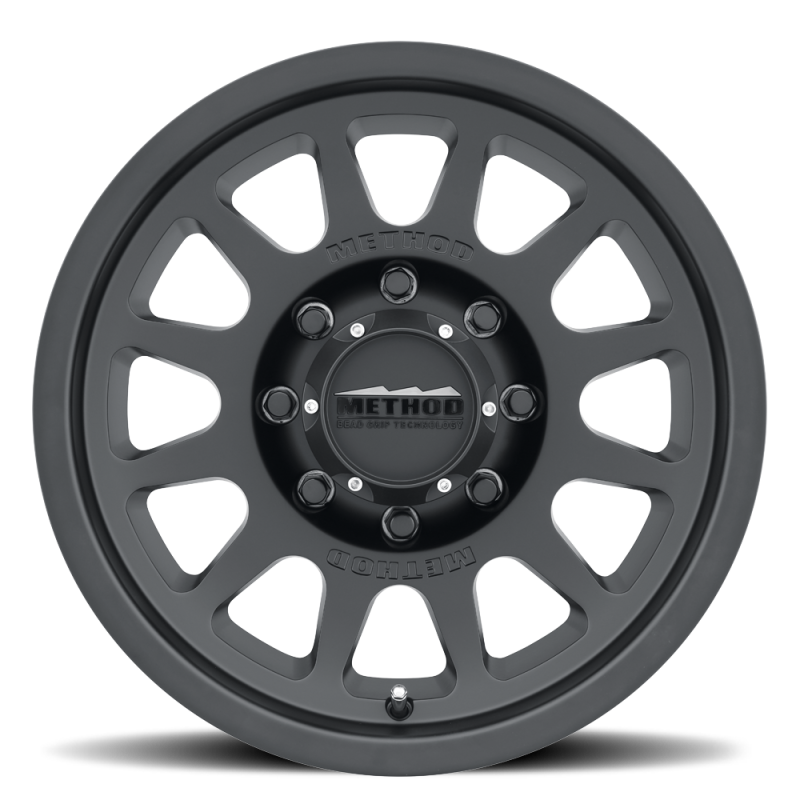 (set of 4) Method Wheels MR703 Matte Black | 17x8.5" +0mm | 8x6.5mm Wheel