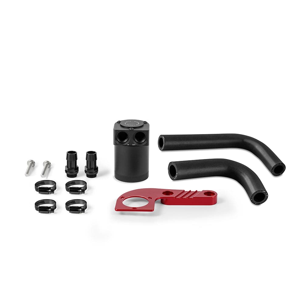 Mishimoto Baffled Oil Catch Can, fits BMW F8X M3/M4 2015-2020, Sakhir Orange Metallic