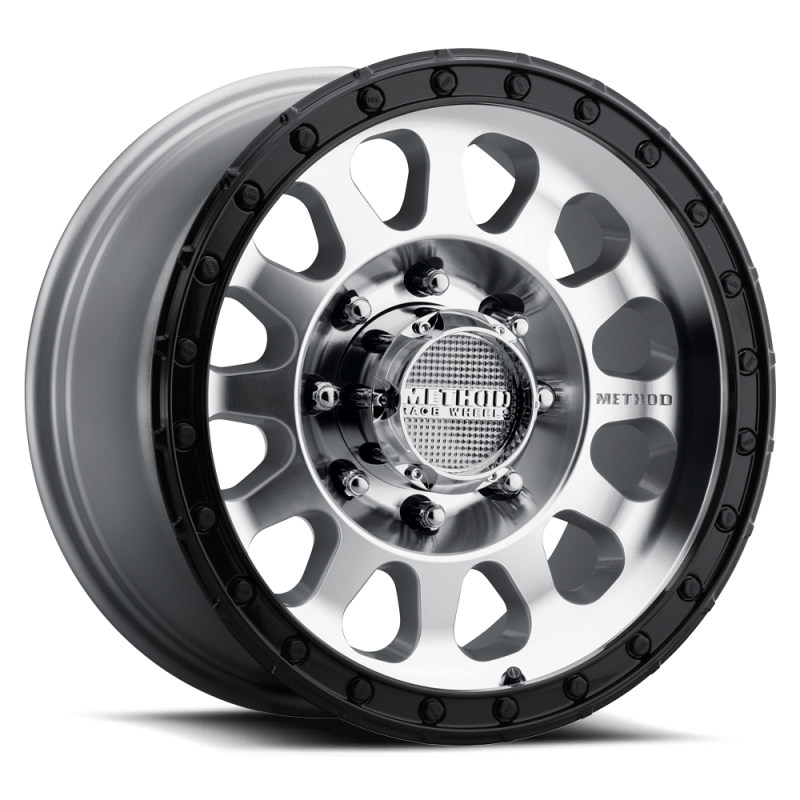Method Wheels MR315 Machined - Gloss Black Lip | 18x9" +18mm | 8x6.5mm Wheel