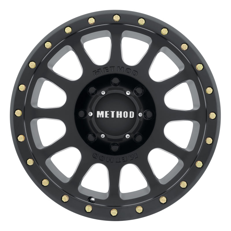 Method Wheels MR305 Matte Black | 18x9" +18mm | 8x6.5mm Wheel