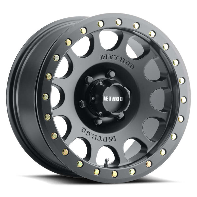 Method Wheels MR105 Matte Black | 17x9" -38mm | 8x6.5mm Wheel