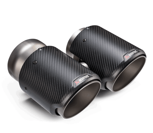 Akrapovic Classic Carbon Design Exhaust Tips - - BMW / G8X / M2 / M3 / M4