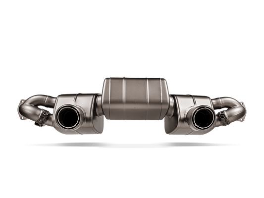 Akrapovic 2022+ Porsche 718 Cayman GT4 RS Slip-On Race Line (Titanium)