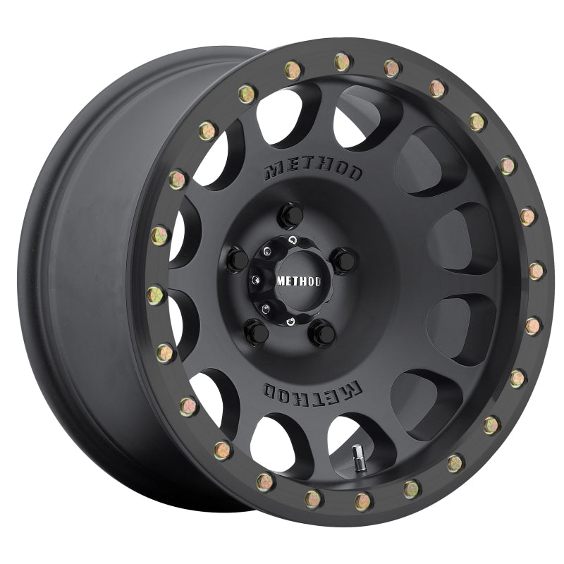 Method Wheels MR105 Matte Black | 17x8.5" +0mm | 5x5.5mm Wheel